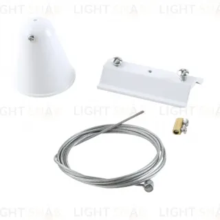 Подвесной комплект для шинопровода Crystal Lux CLT 0.210 CLT 0.210 03 WH
