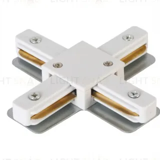 Соединитель X-образный (однофазный) Crystal Lux CLT 0.211 CLT 0.211 09 WH