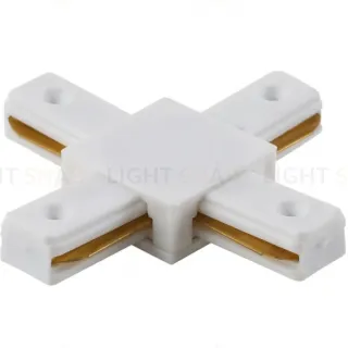 Соединитель X-образный (однофазный) Crystal Lux CLT 0.211 CLT 0.211 04 WH