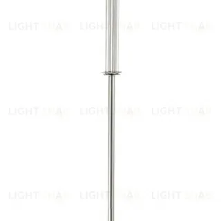 Торшер Crystal Lux Nicolas NICOLAS PT1 NICKEL/WHITE
