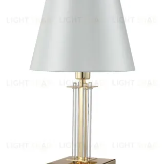 Настольная лампа Crystal Lux Nicolas NICOLAS LG1 GOLD/WHITE