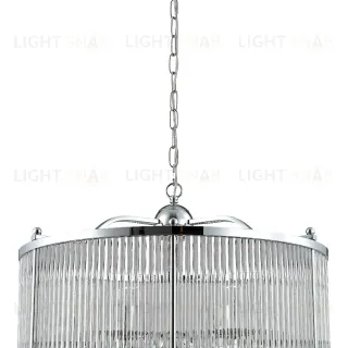 Подвесная люстра Crystal Lux Tadeo TADEO SP6 D600 CHROME/TRANSPARENTE