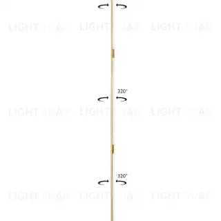 Торшер Crystal Lux Largo LARGO PT25W GOLD
