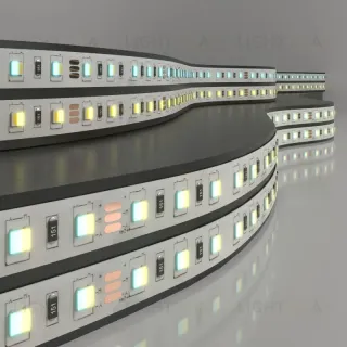 Светодиодная лента Elektrostandard 24V 10W 60LED 5050 IP20 MIX теплый белый/холодный белый, 5м 4690389170133