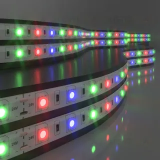 Светодиодная лента Elektrostandard 24V 14,4W 60Led 5050 IP65 RGB, 5м 4690389167782