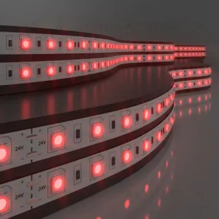 Светодиодная лента Elektrostandard 24V 14,4W 60Led 5050 IP20 красный, 5м 4690389167690