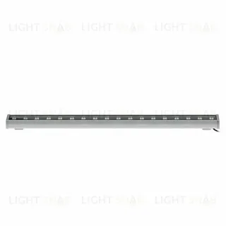 Прожектор светодиодный Uniel ULF-L52-18W/RGB/L100 DC24V IP65 Silver UL-00008364