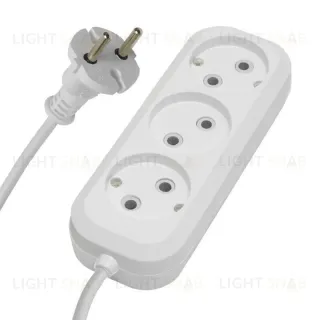 Удлинитель 3-местный Stekker HM01-30-05 5м 2x075 39211