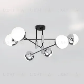 Потолочная люстра Eurosvet Nuvola 70129/6 хром Smart a057081