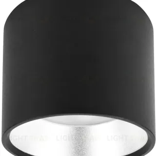 Накладной светильник ЭРА OL8 GX53 BK/SL Б0048540