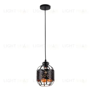 Подвесной светильник IMEX MD.0307-1-P BK+FGD