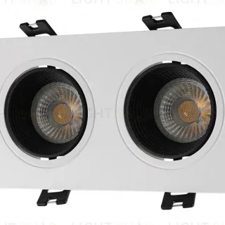 Встраиваемый светильник Denkirs DK3072-WH+BK