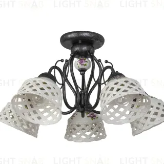 Потолочная люстра Abrasax Emilia MDK9365/5BBlack