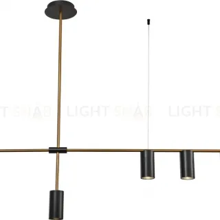 Люстра на штанге Indigo Accento 11030/5R Brass V000029