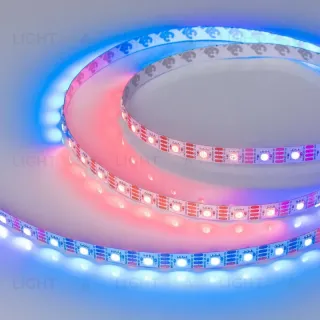 Светодиодная лента Arlight SPI-B60-10mm 12V RGB-PX1-RAM (9.3 W/m, IP20, 5060, 5m) 033437