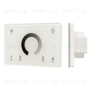 Панель Arlight Sens Smart-P79-Dim White (230V, 4 зоны, 2.4G) 028398