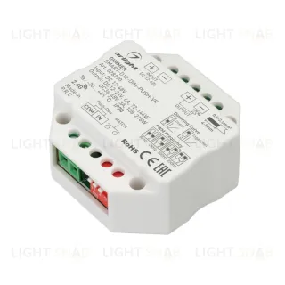 Диммер Arlight Smart-D12-Dim-Push-VR (12-48V, 1x6A, 2.4G) 028290