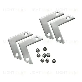 Соединитель угловой (комп. 4 соединителя+8 винтов) ST Luce Base ST001.179.00