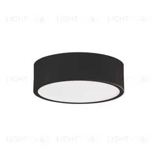 Потолочный светодиодный светильник Italline M04-525-125 black 4000K
