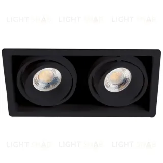 Встраиваемый светильник Italline DE-312 black