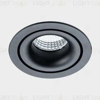 Встраиваемый светильник Italline IT06-6018 black 4000K