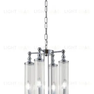 Подвесная люстра Crystal Lux TOMAS SP4 CHROME