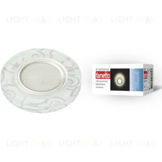 Встраиваемый светильник Fametto Luciole DLS-L202 GU5.3 CHROME/WHITE