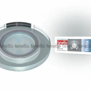 Встраиваемый светильник Fametto Peonia DLS-P106 GU5.3 CHROME/SILVER