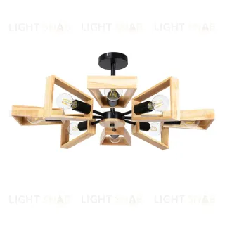 Люстра на штанге Arte Lamp Brussels A8030PL-8BK