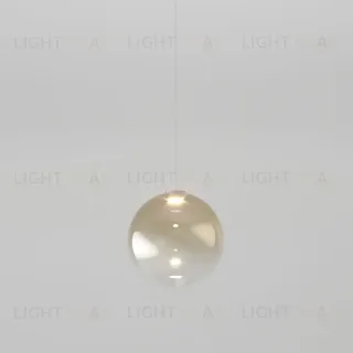 Подвесной светильник Eurosvet Wonder 50232/1 LED янтарный a058637