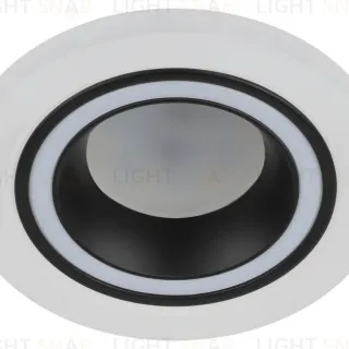 Встраиваемый светильник Эра DK90 WH/BK Б0054359