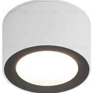 Накладной светильник Эра OL28 WH/BK Б0055581