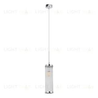 Подвесной светильник Crystal Lux Tadeo SP1 D100 Chrome/Transparente
