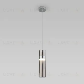 Подвесной светильник Eurosvet Lumen 50244/1 LED хром/дымчатый a061289