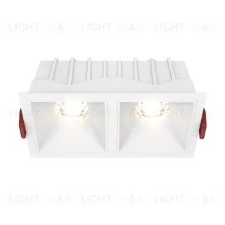 Встраиваемый светильник Maytoni Technical Alfa LED DL043-02-10W3K-D-SQ-W