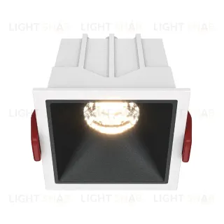 Встраиваемый светильник Maytoni Technical Alfa LED DL043-01-10W3K-SQ-WB