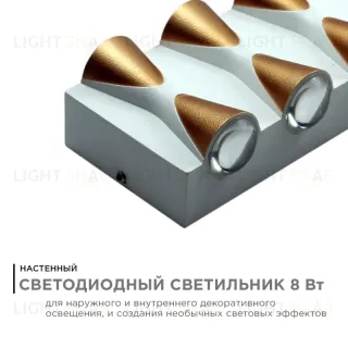 Уличный настенный светильник Apeyron 31-02