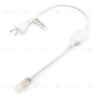 Шнур питания OGM для светодиодной ленты 220В smd2835 60д/м IP44 PS3-44