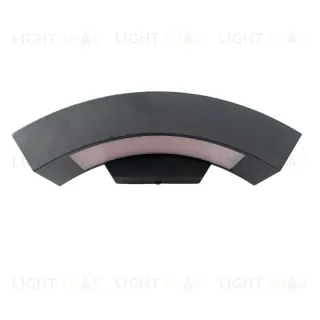 Уличный настенный светильник Uniel ULU-S72A-14W/4000K IP65 BLACK UL-00009355