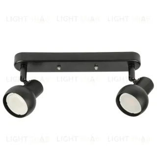 Спот Fametto DLC-S621 GU10x2 BLACK UL-00009798