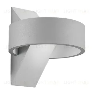 Уличный настенный светильник Uniel ULU-S34A-8W/4000K IP65 GREY UL-00009350