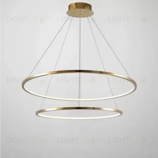 Подвесная люстра iLedex Axis 10112P/2-39W-3000K (6/4) BR