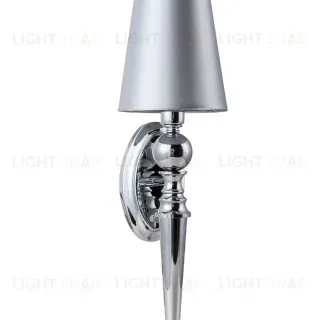 Бра Crystal Lux PER AP1 CHROME/SILVER