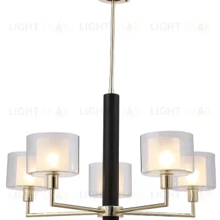 Люстра на штанге Crystal Lux MAESTRO SP-PL5 GOLD