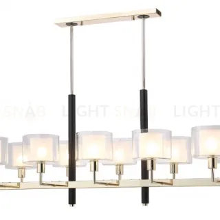 Люстра на штанге Crystal Lux MAESTRO SP-PL10 L1100 GOLD