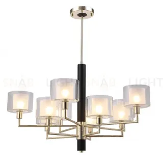 Люстра на штанге Crystal Lux MAESTRO SP-PL5+5 GOLD