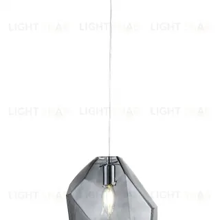 Подвесной светильник Crystal Lux NUESTRO SP1 CHROME/SMOKE