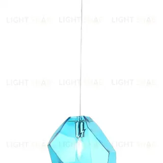 Подвесной светильник Crystal Lux NUESTRO SP1 CHROME/BLUE