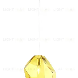 Подвесной светильник Crystal Lux NUESTRO SP1 GOLD/AMBER