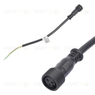 Провод для подключения в линию прожекторов Uniel UCX-LL2/L52-10M 220V BLACK UL-00008845